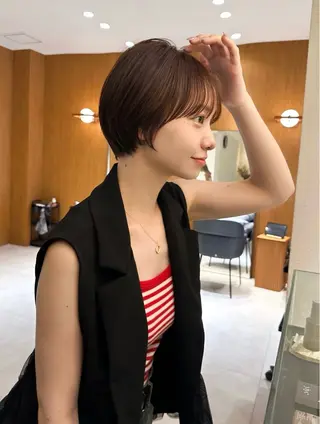 ショート 松村光留 /ショート/ウルフのヘアスタイル