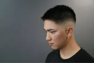 ショート メンズ dunhill 斉藤 大樹/メンズカットのヘアスタイル