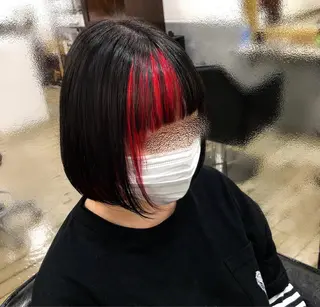 ショート カラー lore umeのヘアスタイル