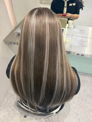 ロング ANRI🎀 福岡美容師/韓国🎀のヘアスタイル