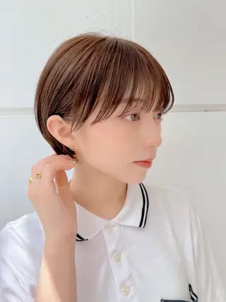 ショート 吉見 健伸のヘアスタイル