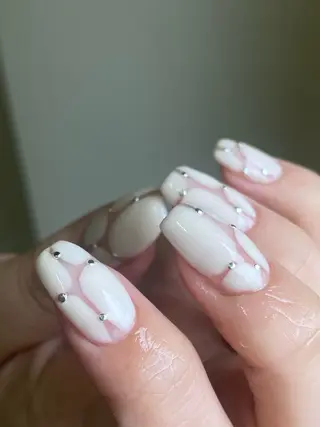 ネイル 草加ニュアンスネイル 🌚hersのネイルデザイン