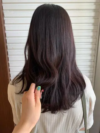 ロング 🪿透明感/艶カラー ﾜﾀﾅﾍﾞｱｵｲのヘアスタイル