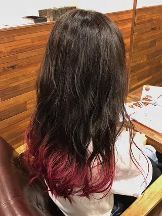 ロング カラー taishi taishiのヘアスタイル