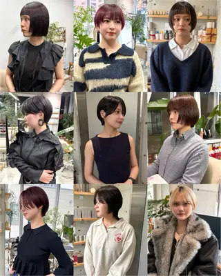 ショート U-fuショート 伊藤拓海のヘアスタイル