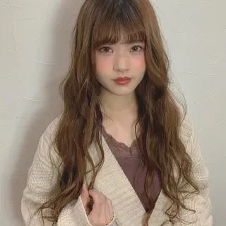 ロング カラー 今野 美栄のヘアスタイル