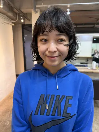 ショート パーマ 坂本 裕介のヘアスタイル
