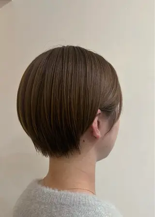ショート カラー カットモデル募集 ayaのヘアスタイル