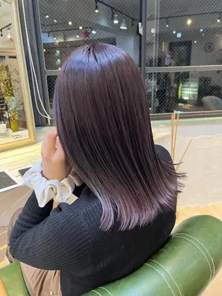 セミロング 💛ハイトーン💛 りむのヘアスタイル