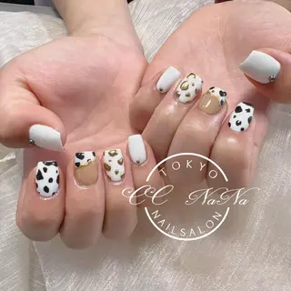 ネイル 💎CC・NaNa 韓国風ネイル🌙Cのネイルデザイン