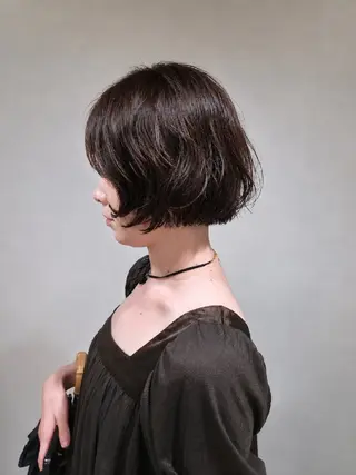 パーマ ミディアム OMA/ カタギシのヘアスタイル