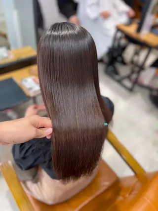 ロング 髪質改善/堀江 ケアカラーtoshiのヘアスタイル