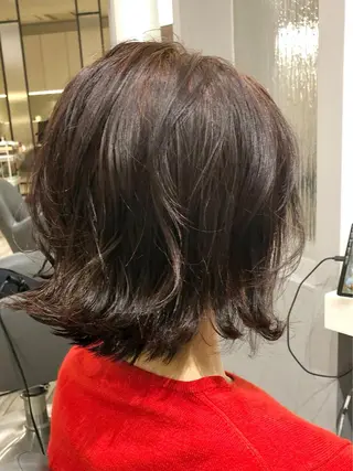 ショート カラー ヘアアレンジ 白髪ぼかし大人メンズ 根本零のヘアスタイル