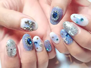 ネイル Runanail.☽ 鶴ヶ峰　naruのネイルデザイン