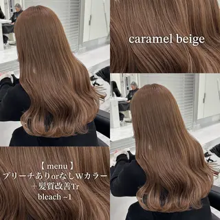 カラー 🩶透明感ダブル カラー🩶 maoのヘアスタイル