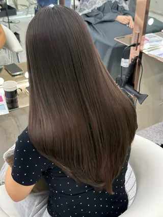 ミディアム カラー 大宮髪質改善🩶 レイヤー 柏崎颯刀のヘアスタイル