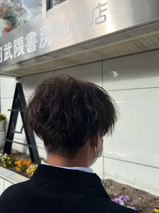 カラー メンズ 🎀きつない みゆ🎀のヘアスタイル