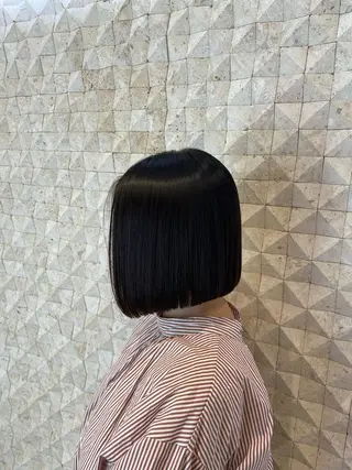 ショート パーマ 豊中/髪質改善/ レイヤーカットミヅキのヘアスタイル