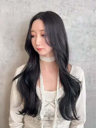 ロング トレンド韓国レイヤー 🇰🇷のんのヘアスタイル