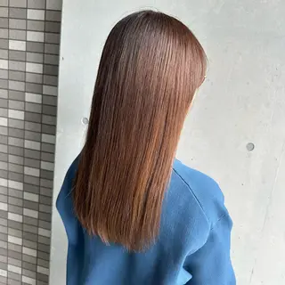 ロング カラー 💜推しインナー カラー/菊池柊真💜のヘアスタイル