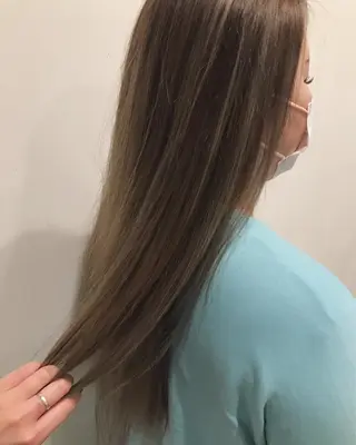 ロング カラー mayo 🐄🌈のヘアスタイル
