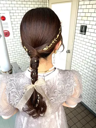 ヘアアレンジ 大人可愛いヘアメイク 💋🧚♀️しずかのその他イメージ