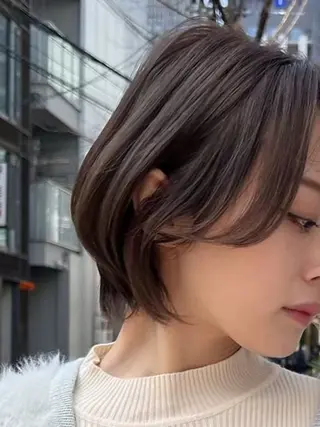 カラー 江坂 misaki のヘアスタイル