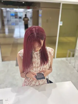 ロング カラー 頭身浴ヘッドスパ🌿 艶カラー/ヒロトのエステ・リラクイメージ