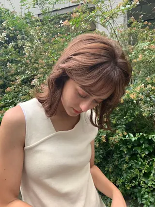 カラー the BRIDGE hair salonのヘアスタイル