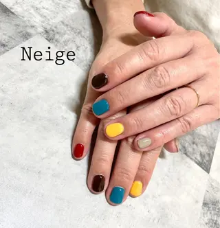 ネイル Neige‪𓂃ai ＊梅津 / 松尾のネイルデザイン