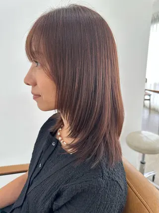 ミディアム 🕊️ 𝙍𝙀𝙉𝘼のヘアスタイル