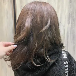 セミロング カラー ALLEN hair /まなのヘアスタイル
