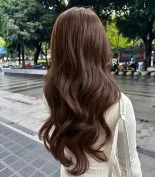 ロング カラー 🤍韓国艶ワンホン ヘアMayu🤍のヘアスタイル