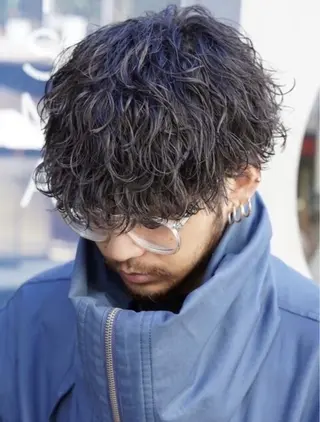 パーマ 髙橋 良門のヘアスタイル