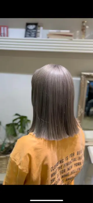 ショート カラー ヘアアレンジ 高島 凜のヘアスタイル