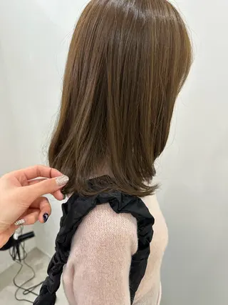 ミディアム カラー レイヤー/ヘアセット 💐nao.のヘアスタイル