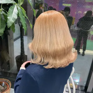 ミディアム 🫧レイヤーカット ・ハッシュ🫧龍星のヘアスタイル