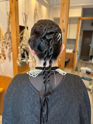 ヘアアレンジ ENIF ヤマグチアツコのヘアスタイル