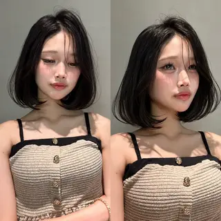 ミディアム ✨髪質改善特化✨副 店長椎葉信乃介のヘアスタイル
