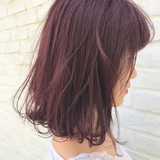 ミディアム カラー 💛カラー大人気💛 c i a t eのヘアスタイル