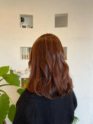 ロング カラー 🌸小掛🌸 豊橋外国人風カラーのヘアスタイル