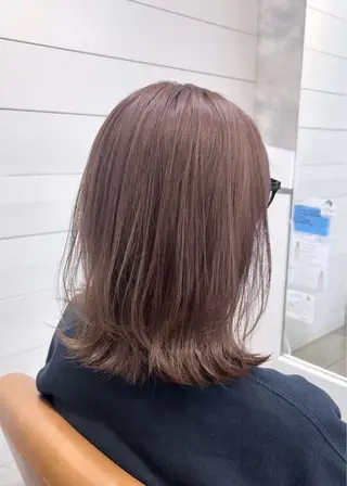 ミディアム カラー 本尾 空大のヘアスタイル
