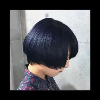 ショート 及川シゲル 髪質改善講師のヘアスタイル