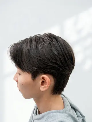 ショート パーマ メンズ 鈴木 まさしのヘアスタイル