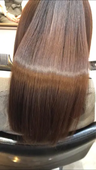 セミロング 山口 晃也のヘアスタイル