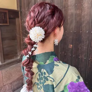 ヘアアレンジ 多種カラー特化 🎀SEINA🎀のヘアスタイル