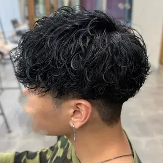 カラー パーマ メンズ 楓🍁毛流れ /無造作のヘアスタイル