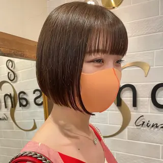 ミディアム ボブ特化美容師 🌈うめつたいがのヘアスタイル