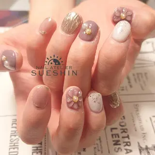 ショート S ueshinのネイルデザイン