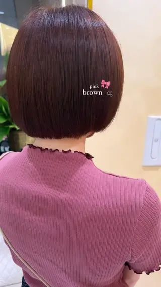 ショート カラー レディースパーマ 🧺🪽/SHUNOのヘアスタイル
